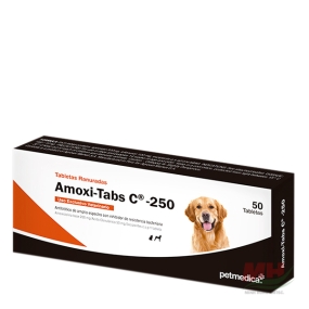 Amoxi-Tabs C®-250 (Hộp 50 viên)