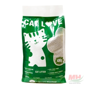 Cat Love (Cát vệ sinh cho mèo) (Túi 4 kg)