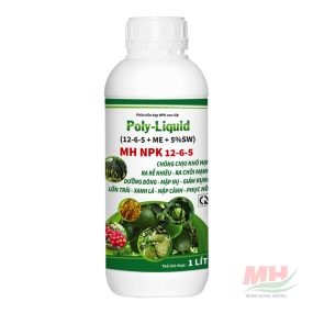 MH NPK 12-6-5 / Poly-Liquid (12-6-5+ME+5%SW) (Chai 1 lít)