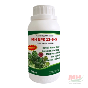 MH NPK 12-6-5 / Poly-Liquid (12-6-5+ME+5%SW) (Chai 250 ml)