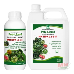 MH NPK 12-6-5 / Poly-Liquid (12-6-5+ME+5%SW)