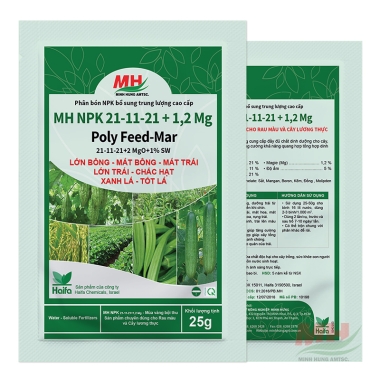 MH NPK 21-11-21+1,2Mg / Poly-Feed Mar (21-11-21+2%MgO+1%SW)