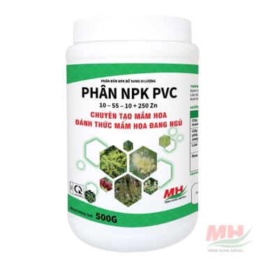 Phân NPK PVC 10-55-10 + 250Zn