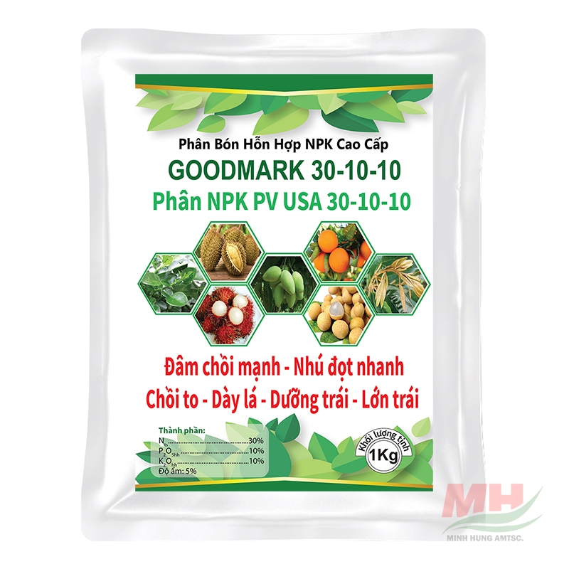 Phân NPK PV USA 30-10-10 / Goodmark 30-10-10